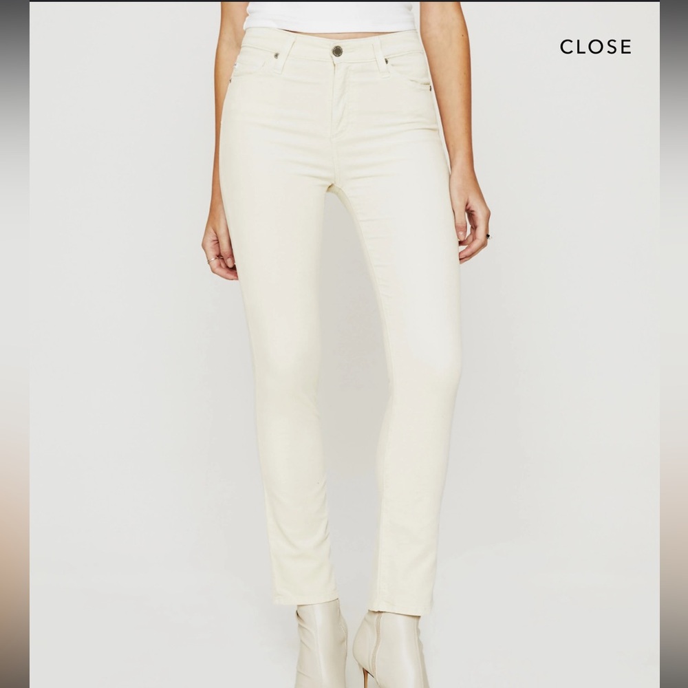 AG Stretch Velvet skinny jeans